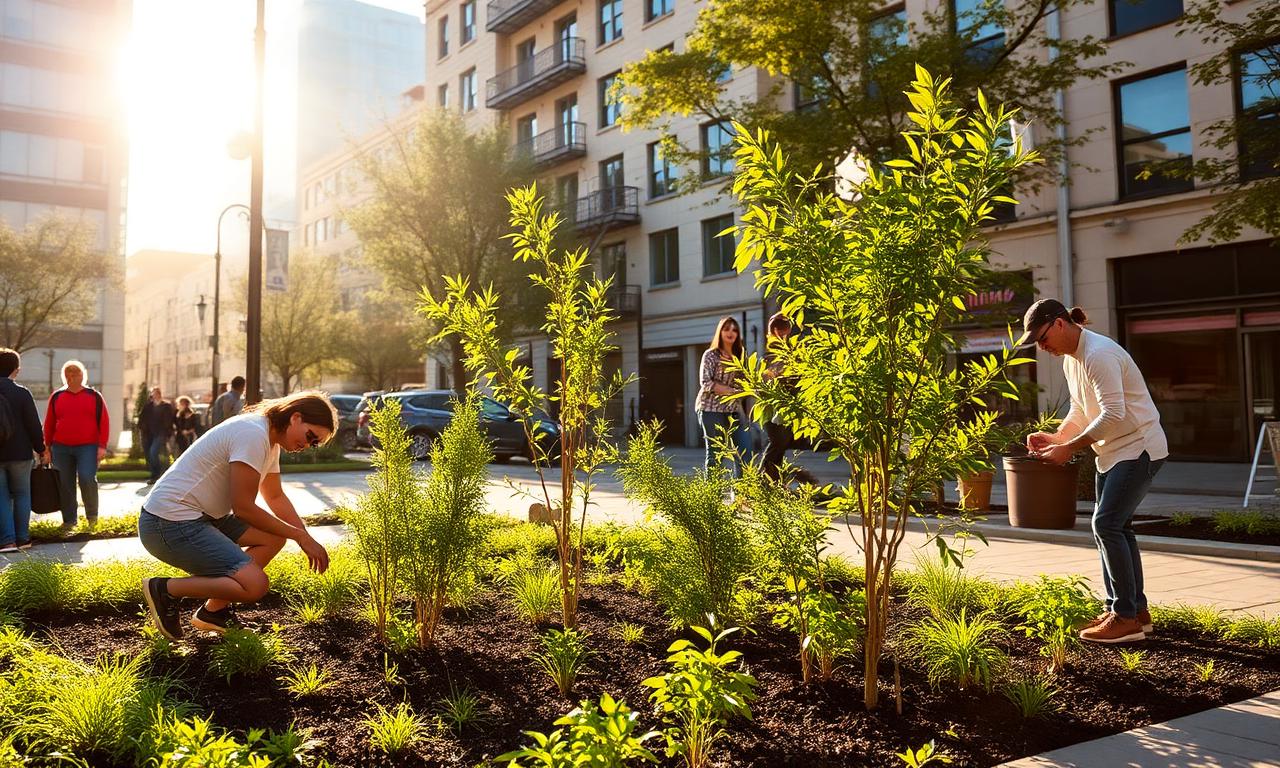 How a 'Mini-Forest' in London is Cooling Local Streets by 4 Degrees
